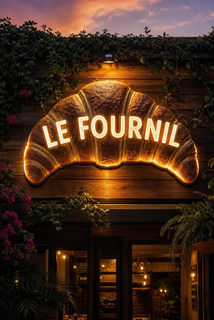 Enseigne forme spéciale