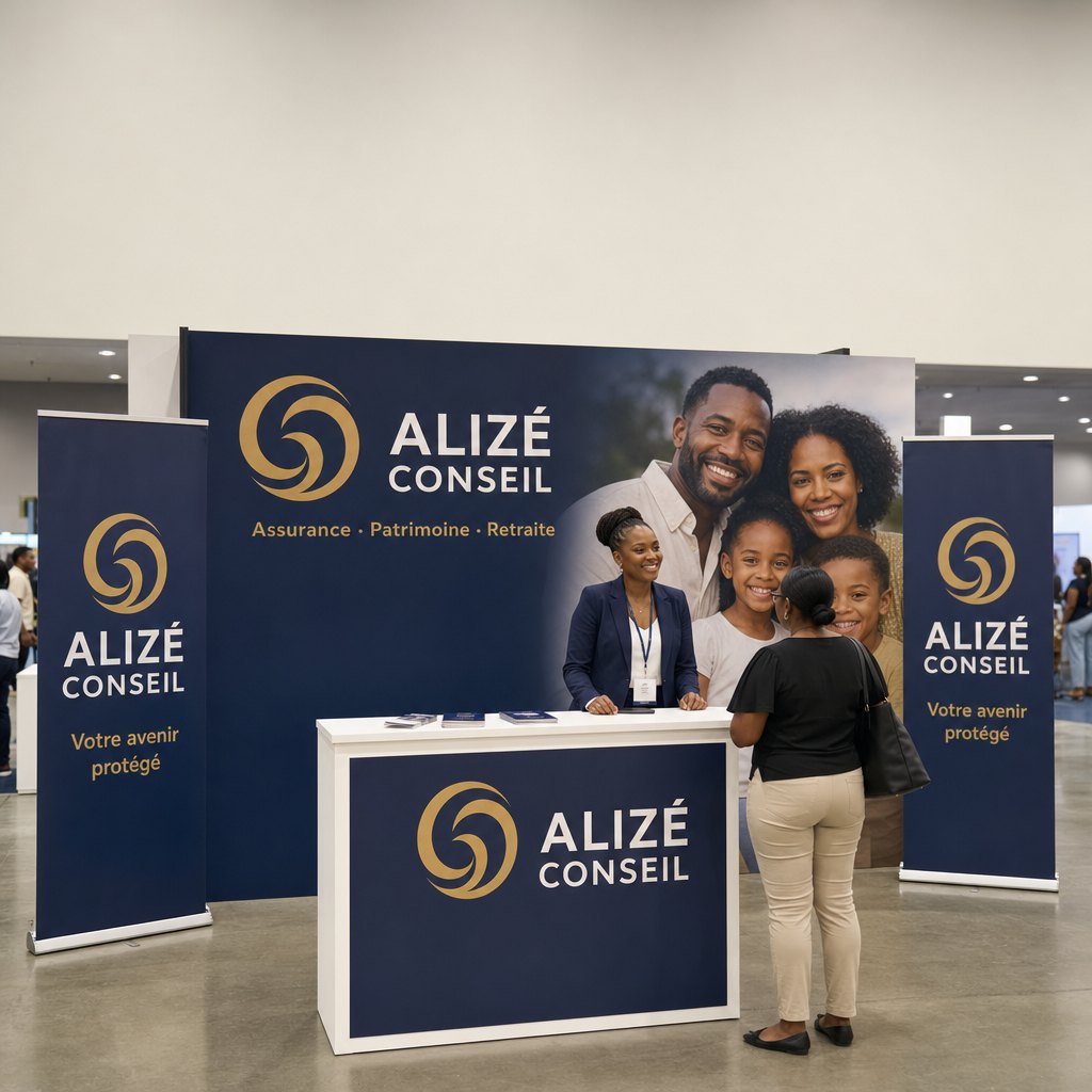 Stand de salon et d&rsquo;exposition